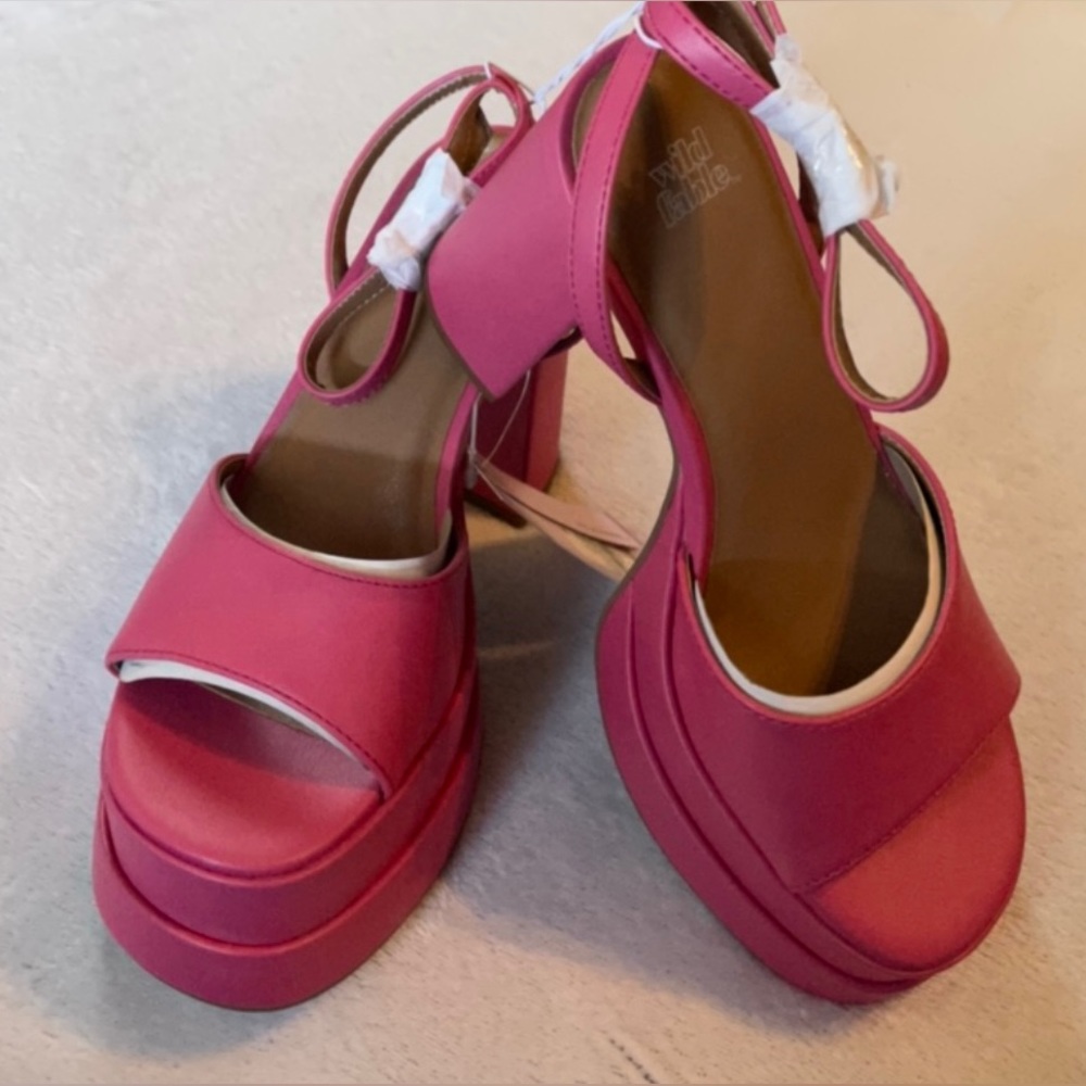 Wild Fable Platform Heels, 6.5